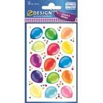Z-Design 55151 Papier Sticker Noten