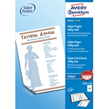 Avery Zweckform Classic Inkjet Papier matt A4 100g