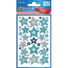 Z-Design Papier Sticker, Sterne