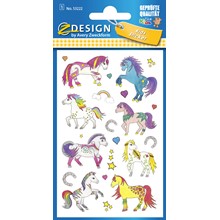 Z-Design Papier Sticker, Pferde