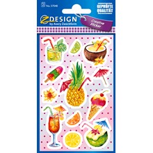 Z-Design Deko Sticker, Cocktail