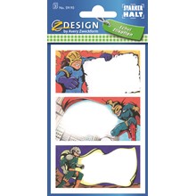 Z-Design Buchetiketten Superhelden