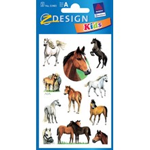Z-Design Sticker beglimmert, Pferde