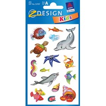 Z-Design Sticker beglimmert Meerestiere