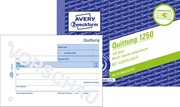 Avery Zweckform Quittung, MwSt. separat ausgewiesen, A6 quer