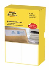 Avery Zweckform Doppel-Frankieretiketten 128x38 mm, 500 Etiketten