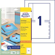 Avery Zweckform CD/DVD-Einleger für Standard Jewel Box