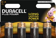 Duracell Plus Power Batterien, C 4er Pack