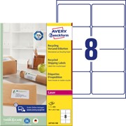 Avery Zweckform Recycling Etiketten 99,1x67,7 mm, 100 Bögen