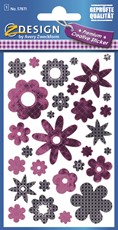Z-Design Sticker Effektfolie Blumen