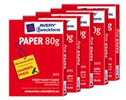Avery Zweckform Multifunktionspapier, weiß, A4, 80 g, 5x 500 Blatt