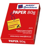 Avery Zweckform Multifunktionspapier, weiß, A4, 80 g, 500 Blatt