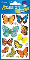 Z-Design Sticker Schmetterling