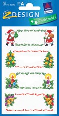 Z-Design Weihnachtliche Sticker Widmung