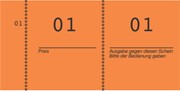 Avery Zweckform Nummernblocks orange, 10 Blocks, 105 x 53 mm