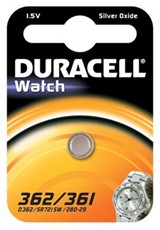 Duracell Uhren-Batterie 362/361